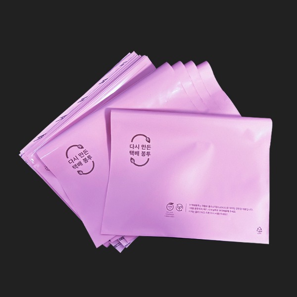 다시 만든 택배봉투 3545 핑크 35 x 45 + 4 500장(box)